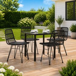 Ideal 5-Piece Dining Set for Your Patio