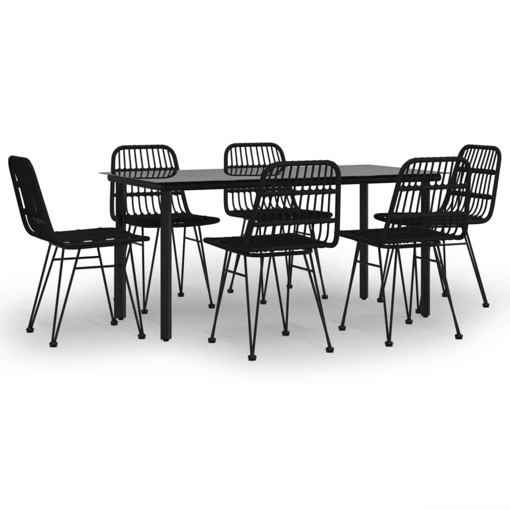 7 Piece Garden Dining Set for Outdoor Living
