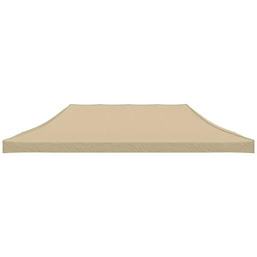 Party Tent Roof Oxford Replacement Canopy Top Cover 6x3 m Beige