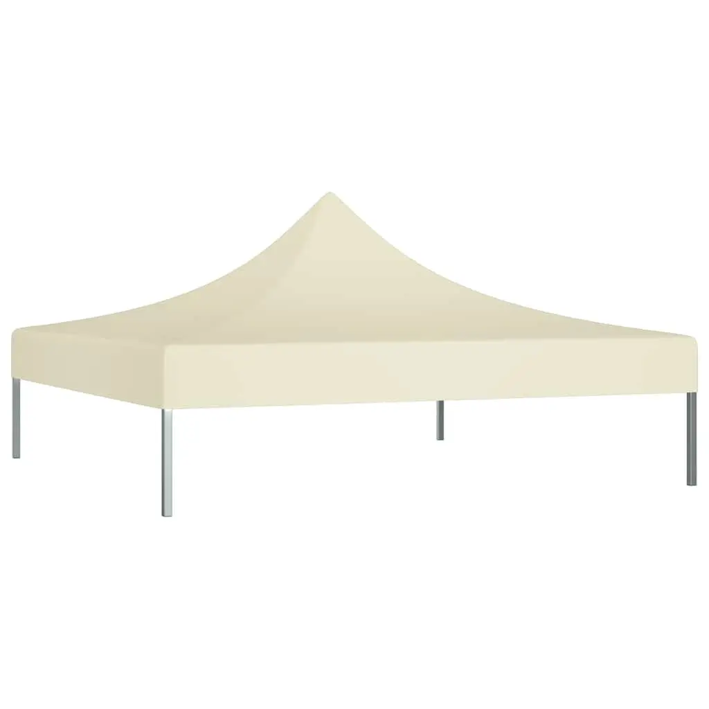Replacement Canopy Top Cream 2x2m Outdoor Garden Party Tent Roof UV Weather Resistant Fabric