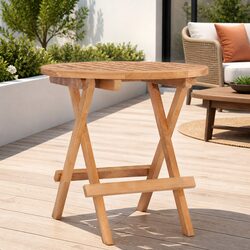 Practical Folding Garden Table for Indoor and Outdoor Use