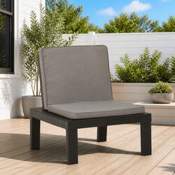 Perfect Grey Lounge Chair for Your Backyard