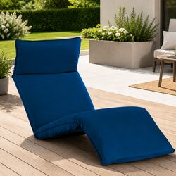 Portable Adjustable Sun Lounger for Outdoor Use