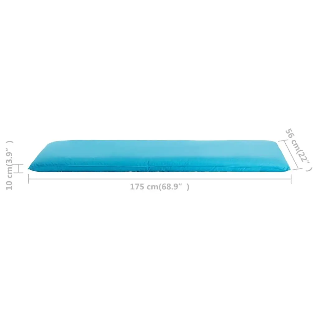 Blue Sunlounger for Gardens and Beaches