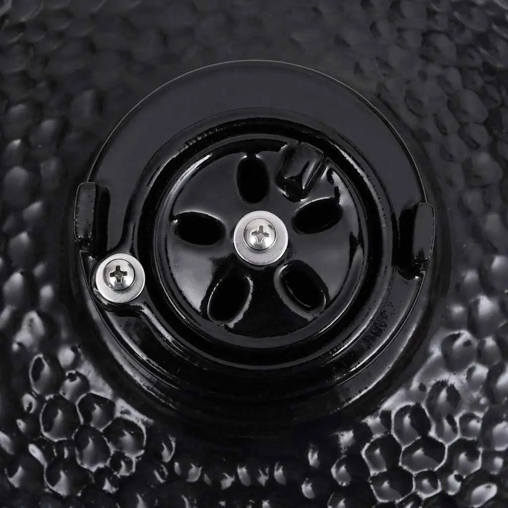 56cm Black Kamado Grill for Outdoor Cooking