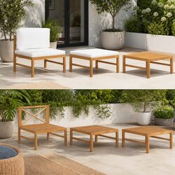 Practical Outdoor Lounge Set for Relaxation