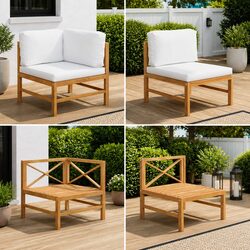 Perfect for Patios: 2-Piece Garden Lounge Set