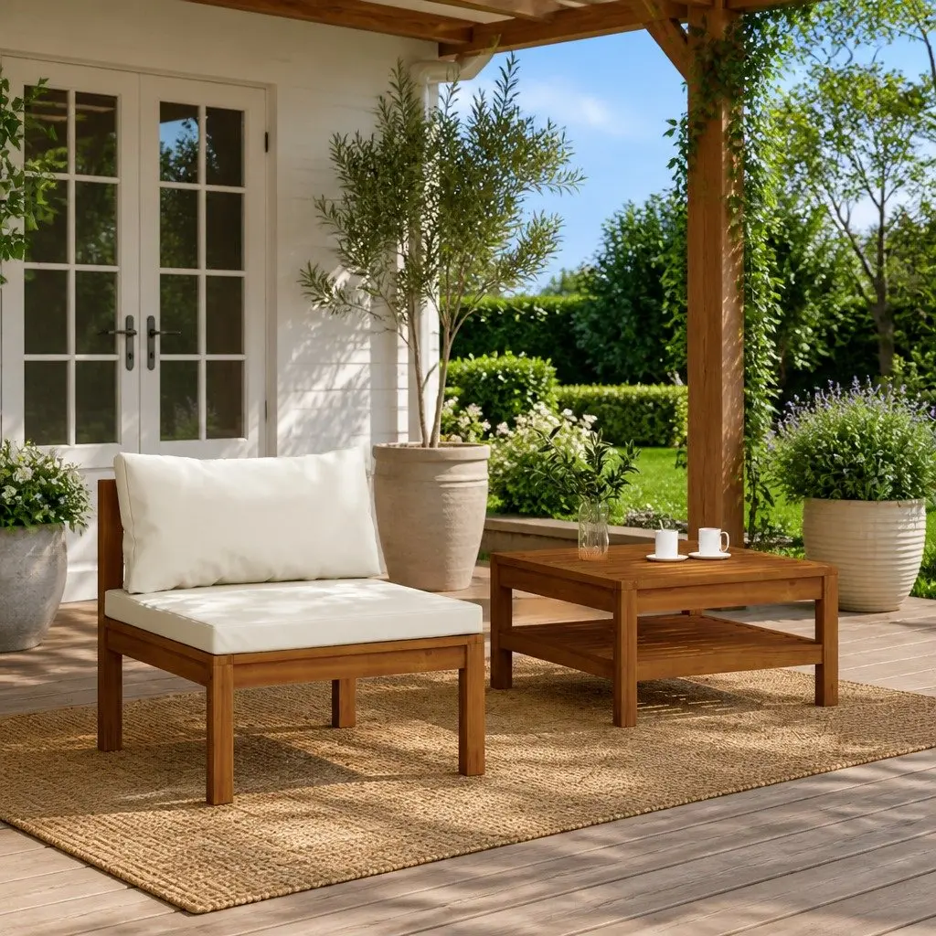 2-Piece Outdoor Sofa Set for Home Use