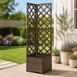 Ideal Corner Trellis Planter for Small Outdoor Spaces