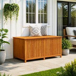 Practical Outdoor Storage for Cushions and More