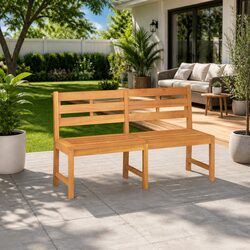 Practical Uses for a 150cm Teak Wood Garden Bench