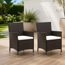 Versatile Outdoor Garden Chairs Set 2 pcs for Your Patio