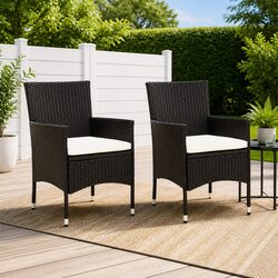 Practical Outdoor Chairs with Cushions for Various Spaces