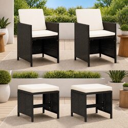 Practical 4 Piece Outdoor Set for Your Patio