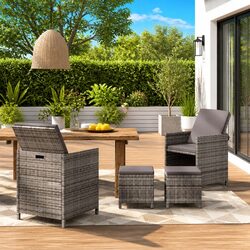 Ideal 4-Piece Seating Set for Your Outdoor Gatherings