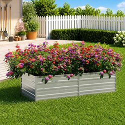 Versatile 160x80x45cm Raised Planter for Any Space