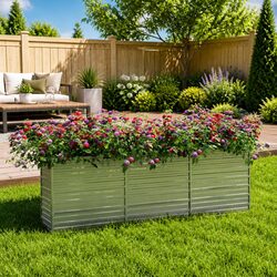 Perfect Raised Garden Bed for Small Spaces 240x40x77cm