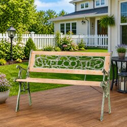 Ideal Garden Bench for Patios and Gardens, 122cm