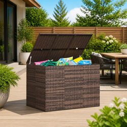Practical Outdoor Storage Box for Cushions and More