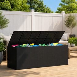 Versatile Garden Cushion Storage Box for Home Use