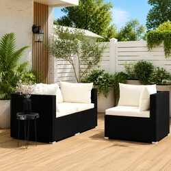 Versatile 3 Piece Lounge Set for Any Outdoor Space