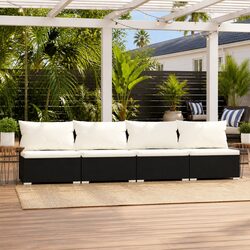 Practical Uses for the 4-Seater Outdoor Sofa Set with Cushions