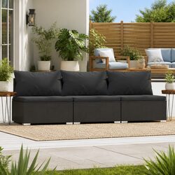 Practical 3-Seater Sofa for Indoor and Outdoor Use