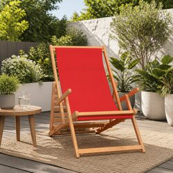 Folding Beach Chair for Garden and Beach Use