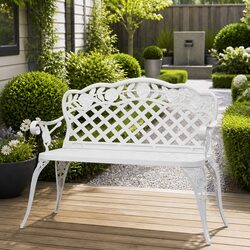 Ideal 108cm Garden Bench for Outdoor Gatherings