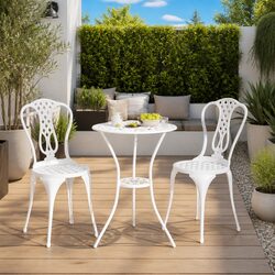 3-Piece Bistro Set for Garden and Patio