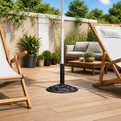 Practical Cast Iron Umbrella Base for Your Garden