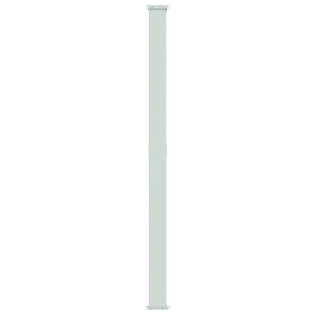 Retractable Awning Outdoor Privacy Screen Cream Polyester 220cm x 600cm for Patio Balcony Sunshade
