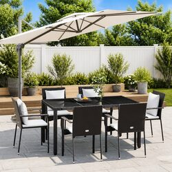 Practical 7 Piece Outdoor Dining Set for Everyday Use