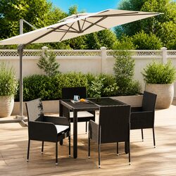 Practical 5 Piece Outdoor Dining Set for Your Patio