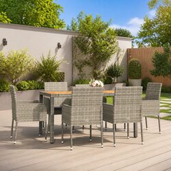 Versatile 7 Piece Outdoor Furniture Set for Any Garden