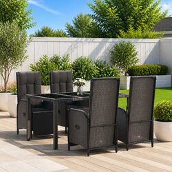 Ideal 5-Piece Dining Set for Your Outdoor Oasis