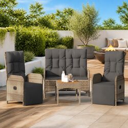 Versatile 3 Piece Garden Set Perfect for Outdoor Gatherings