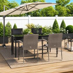 Practical 5 Piece Outdoor Dining Set for Everyday Use