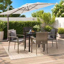 Practical 5-Piece Garden Set for Outdoor Gatherings