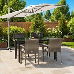 Practical 5-Piece Outdoor Dining Set for Any Patio