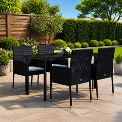 Ideal 5 Piece Dining Set for Any Outdoor Gathering