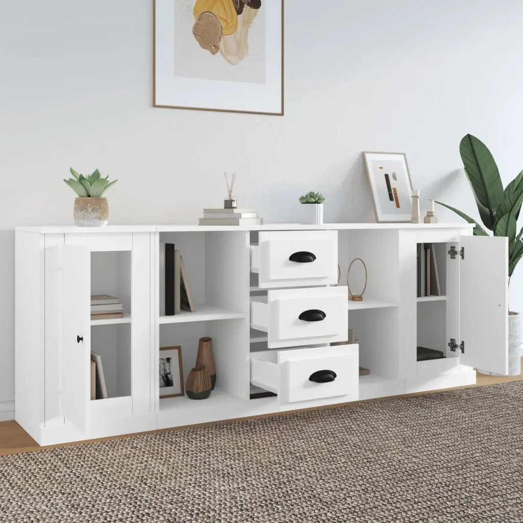 White Sideboards for Home Organization