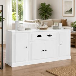 Practical White High Gloss Sideboards for Your Home