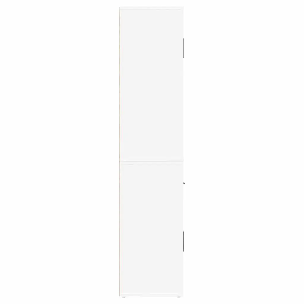 White Highboard Storage Cabinet for Home Use