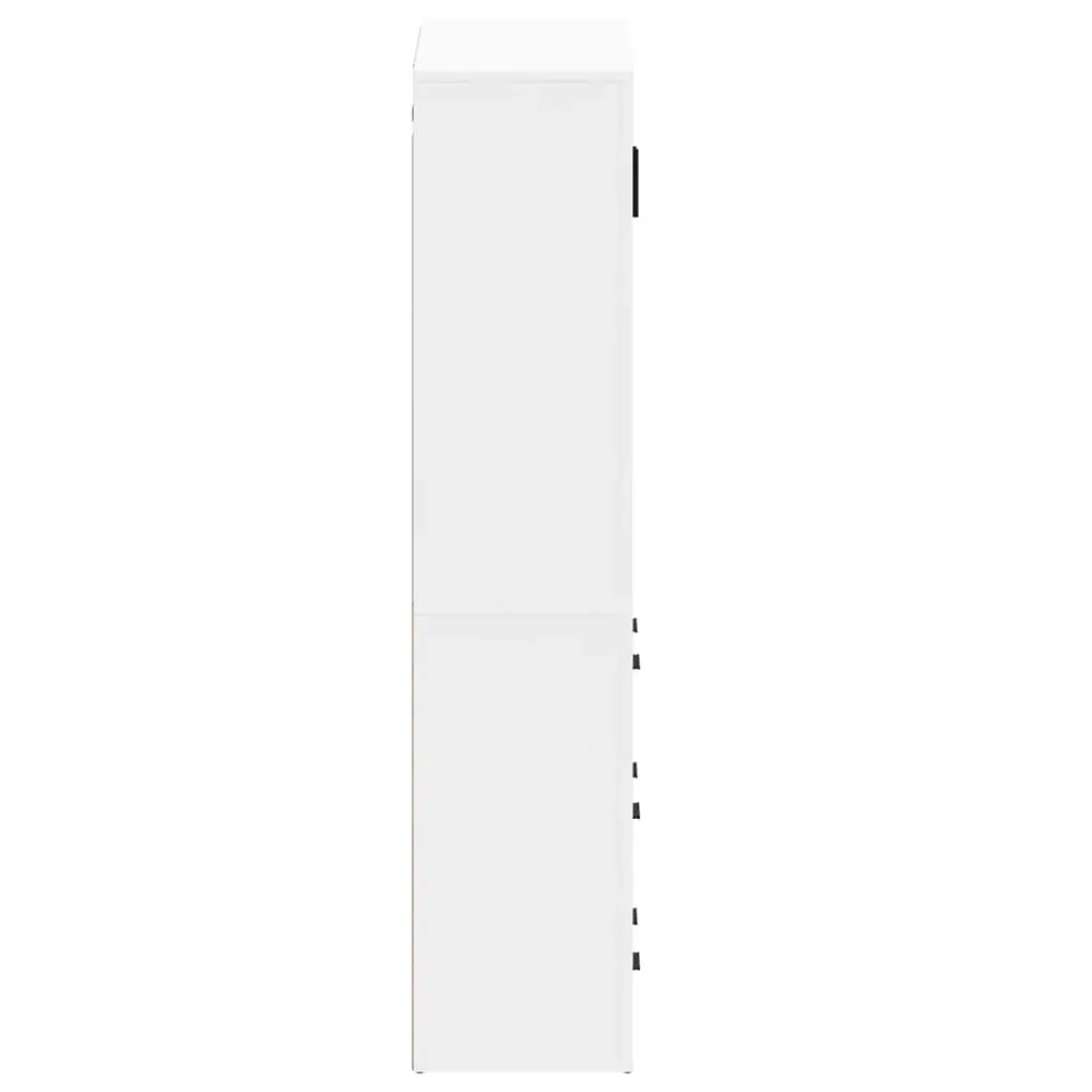 White Highboard for Home Storage Needs
