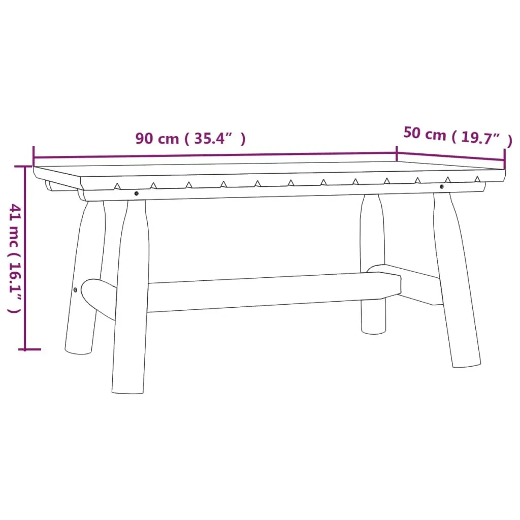4 Piece Garden Lounge Set Outdoor Furniture Solid Wood Spruce Chairs Bench Table
