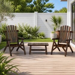 Practical 3 Piece Lounge Set for Your Outdoor Needs