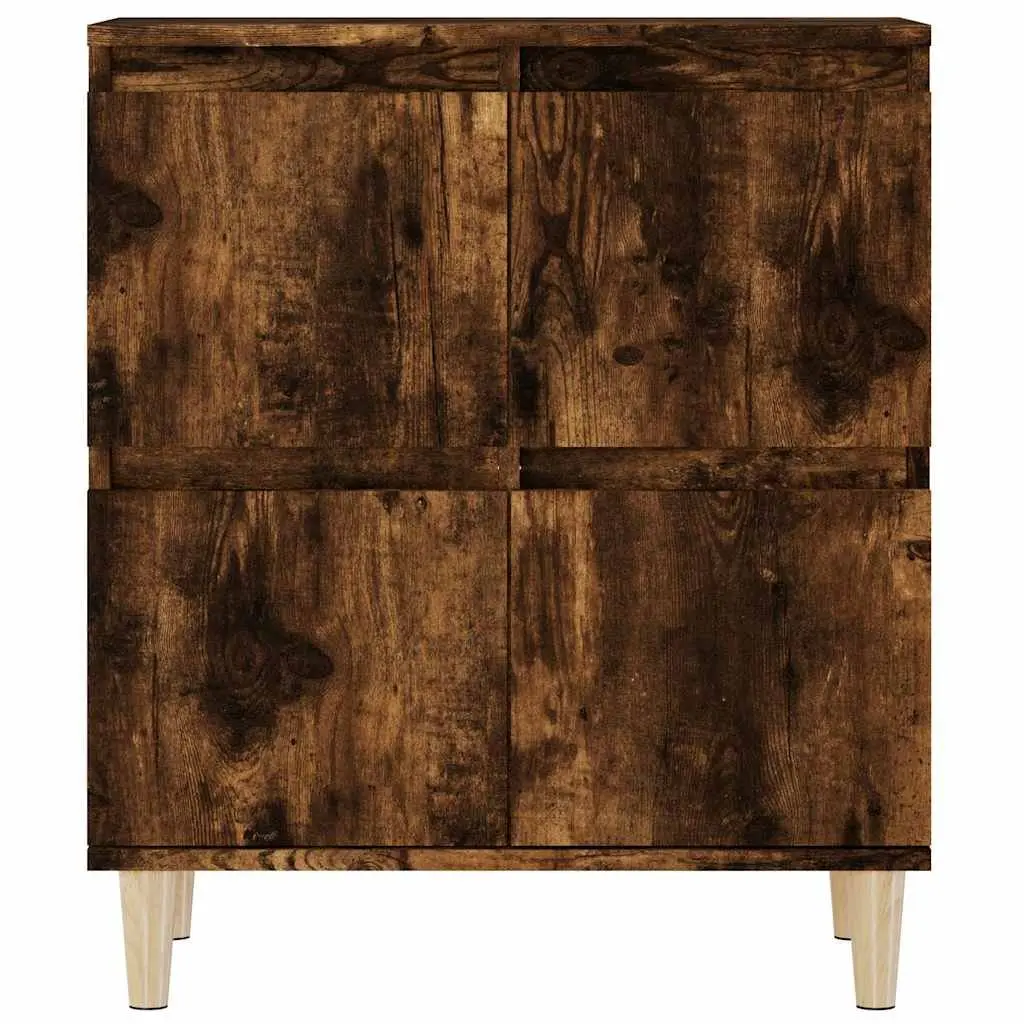 Sideboard Cabinet 60x35x70cm Brown Engineered Wood Storage Unit with