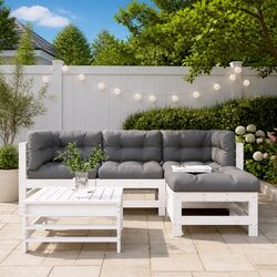 5 Piece Modular Outdoor Lounge Set for Various Spaces