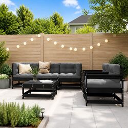 Versatile 6-Piece Outdoor Lounge Set for Relaxation